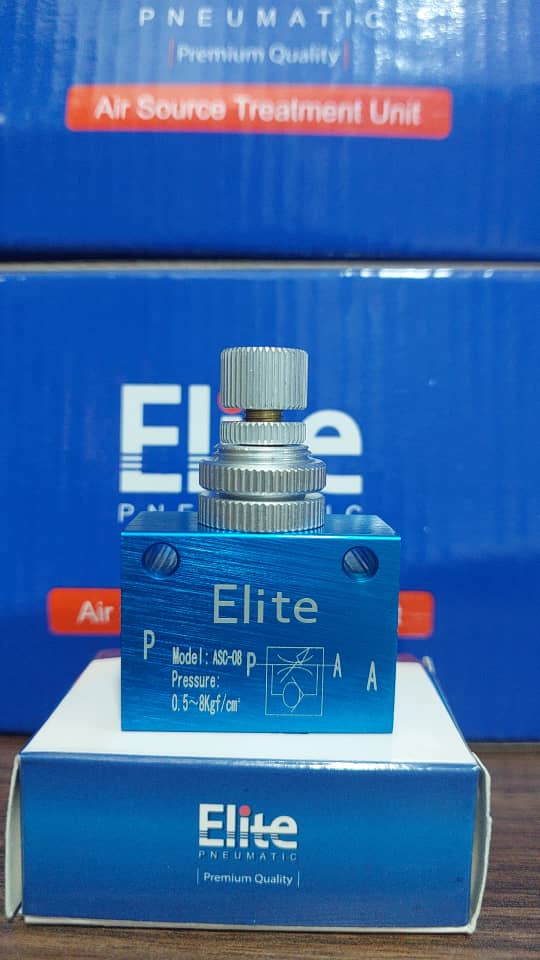 شیر فلو کنترل 1/4 طرح فستو پنوماتیک الیت