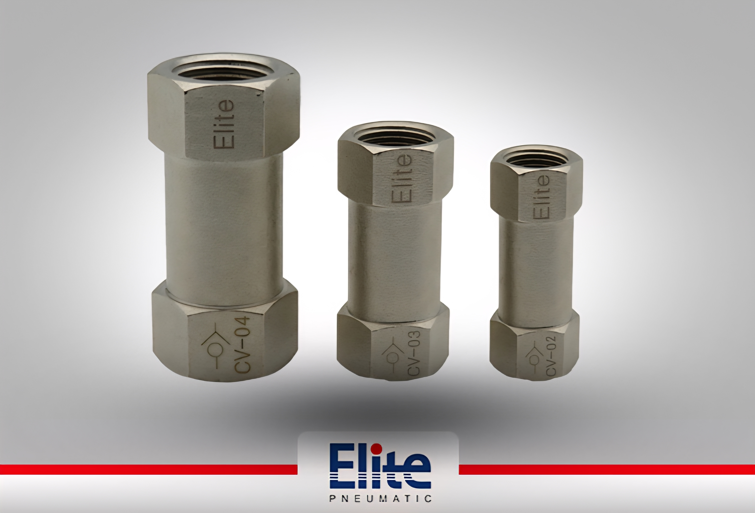 سوپاپ یک طرفه 1/4 اینچ پنوماتیک الیت