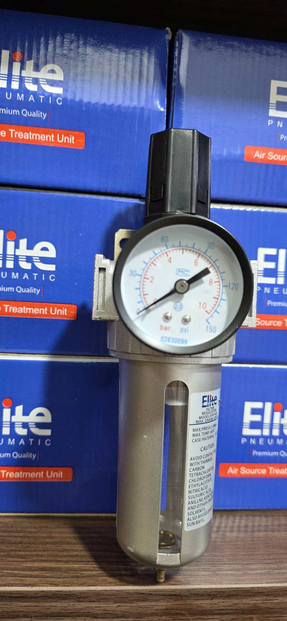 فیلتر رگولاتور 1/2 BFR طرح AirTAC پنوماتیک الیت
