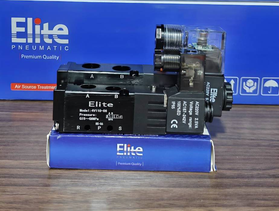 شیر برقی (2-5) 1/8 اینچ 220V میناتوری پنوماتیک الیت