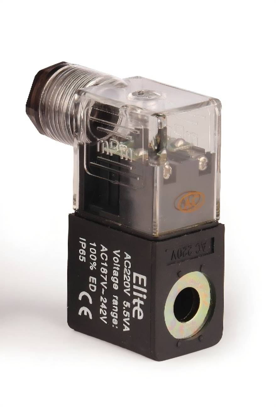 بوبین و سوکت شفت 9 میلیمتر 110V AC پنوماتیک الیت