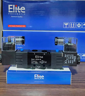 شیر برقی (2-5)1/4 اینچ دو بوبین 220V پنوماتیک الیت