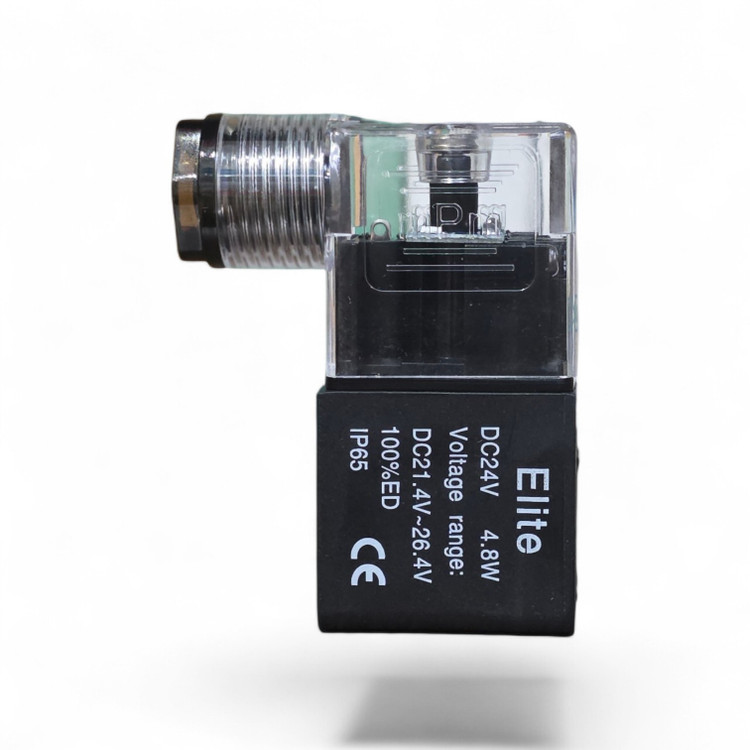 بوبین و سوکت شفت 9 میلیمتر 24V DC پنوماتیک الیت