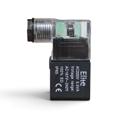 بوبین و سوکت شفت 9 میلیمتر 220V AC پنوماتیک الیت